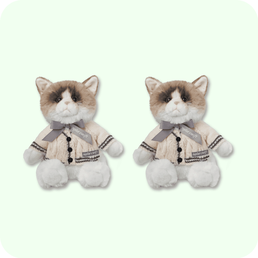 Folklore Cat Plush 2PCS Folklore Cat Plush 2PCS